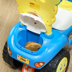Aiyaplay Ride On Toy, Foot To Floor Design With Music, Light, Horn | Blue