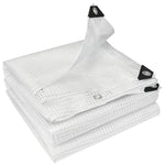 Waterproof Tarpaulin, 140gsm Tear-resistant Pe Tarp | M | White
