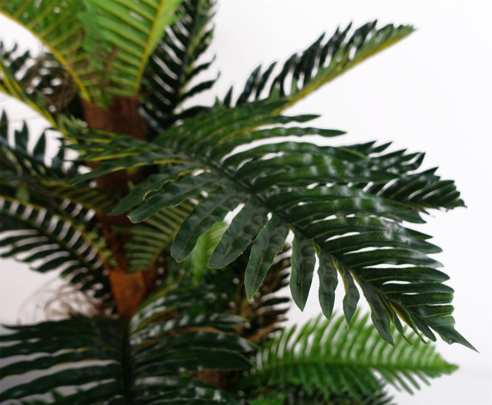 Artificial 150cm Large Palm Tree With Natural Trunk