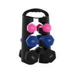 Breeins 1/2/3 Kg Fitness Dumbbells Home Hand Weights Set With Storage Stand