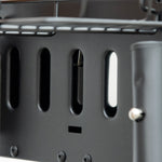 Portable Charcoal Barbecue Grill With Seasoning Baskets And Hooks