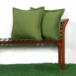 Plain Outdoor Cushion 45 X 45 Cm, Set Of 2 | 45cm x 45cm | Green