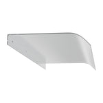 120cm W X 43cm D Frosted Window Door Awning Canopy
