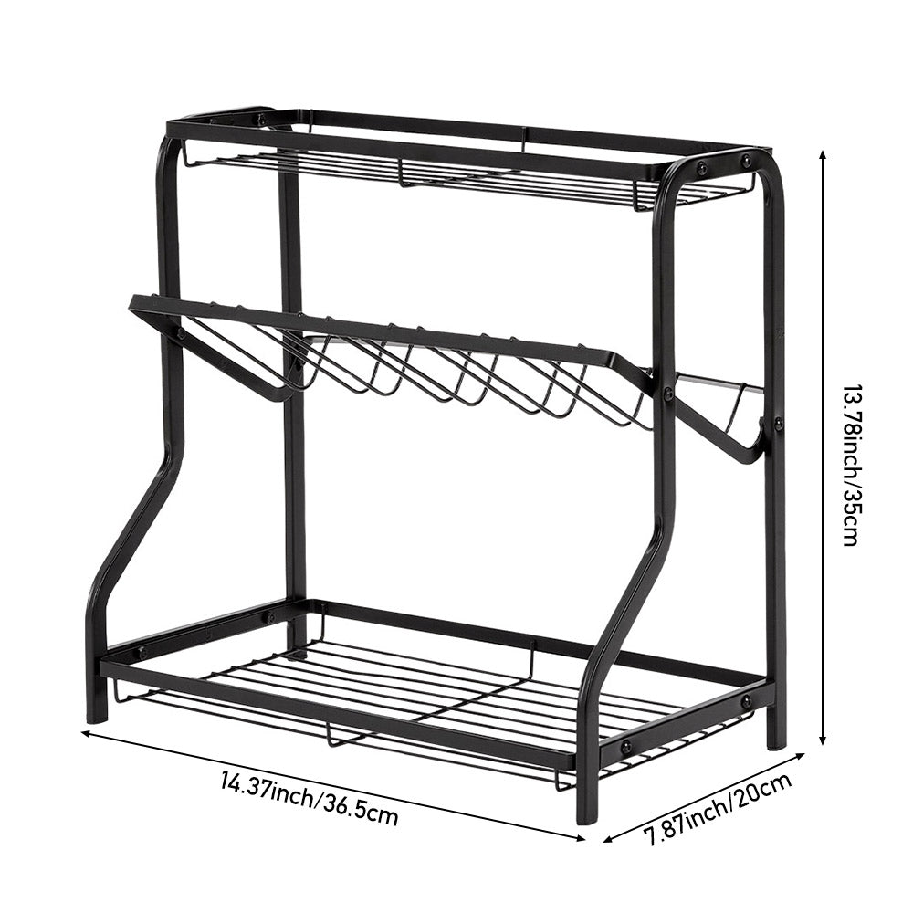 3-tier Kitchen Metal Spice Rack