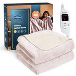 Luxury Faux Fur Heated Throw