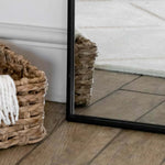 Yōko - Metal Gentle Arch Mirror | 180cm x 90cm | Black