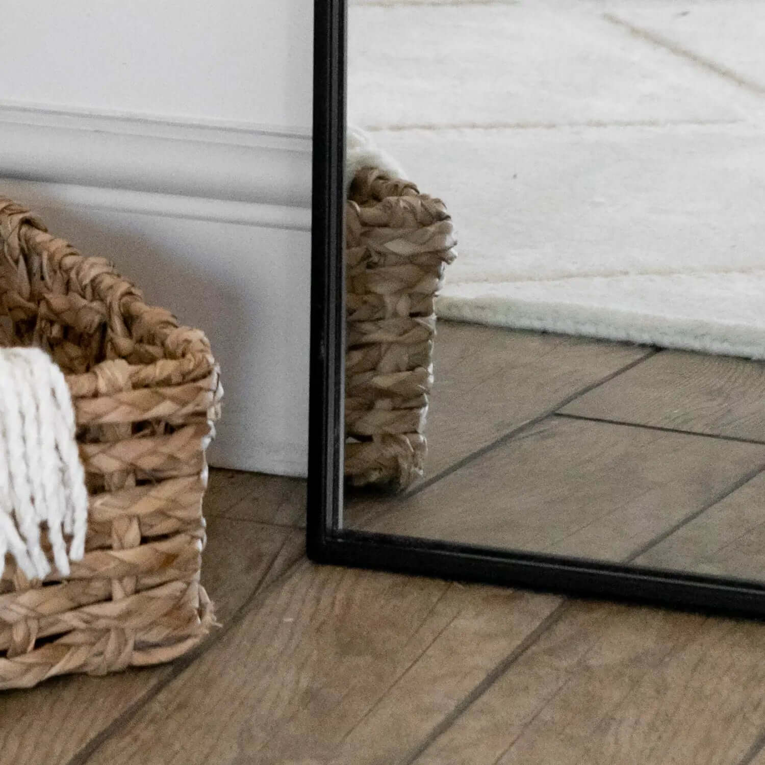 Yōko - Metal Gentle Arch Mirror | 180cm x 90cm | Black