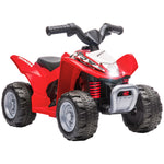 Honda Licensed Kids Electric Quad Bike 6v Atv Ride On 1.5-3 Years | Red