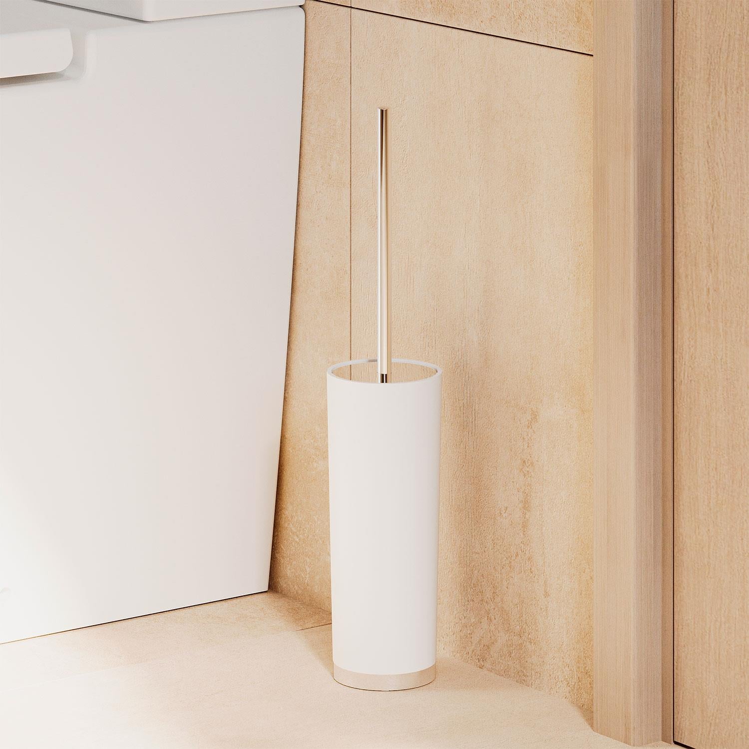Toilet Brush, Freestanding, Chrome Silver, Anti-corrosion Next Collection