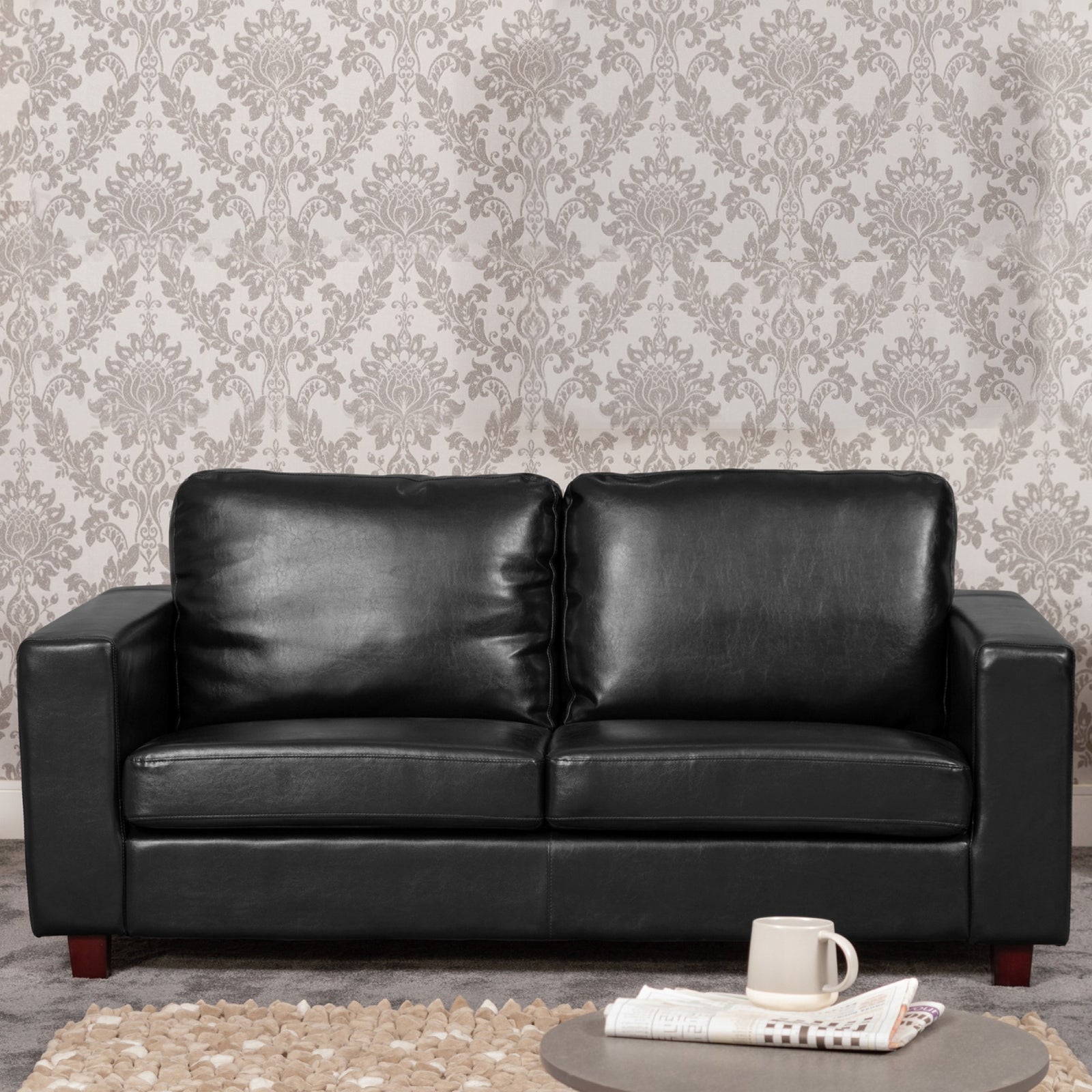 Woodleigh 3 Seat Sofa | 3 | Black