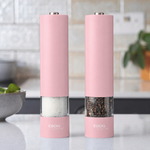 Cooks Professional Stainless Steel Electric Salt & Pepper Mill Set