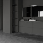 Shine Chrome Led 7w Wall Lamp Stylish Polished Chrome Light With Ip44 Rating Perfect For Mounting Above A Bathroom Mirror