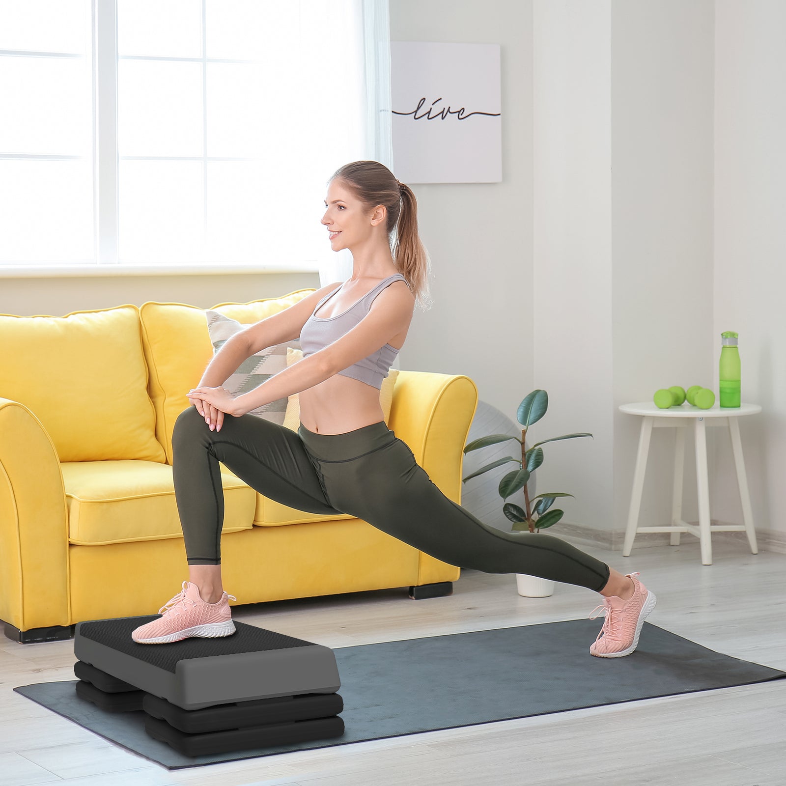 3-level Fitness Stepper, Non-slip