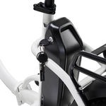 Vester Step 2025 Folding Bike - Fat Tyre E-bike | White