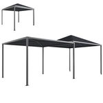 3x3 Or 3x6m Garden Gazebo With Extendable Awning