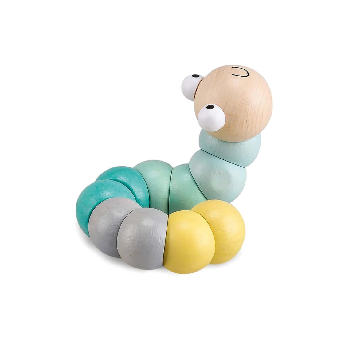 2pcs Wooden Wiggly Worms