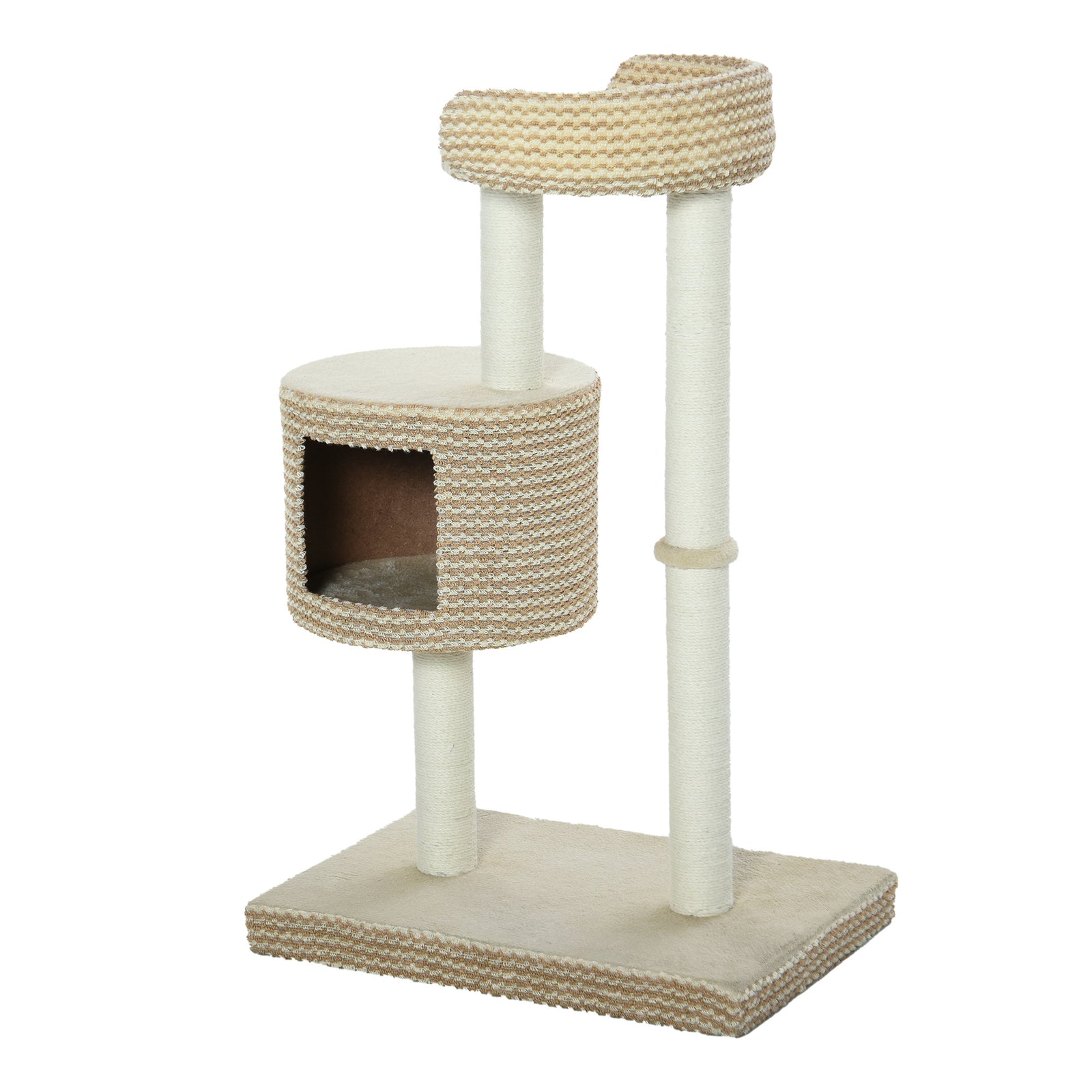 Cat Tree Tower Activity Centre With Jute Scratching Posts Condo
