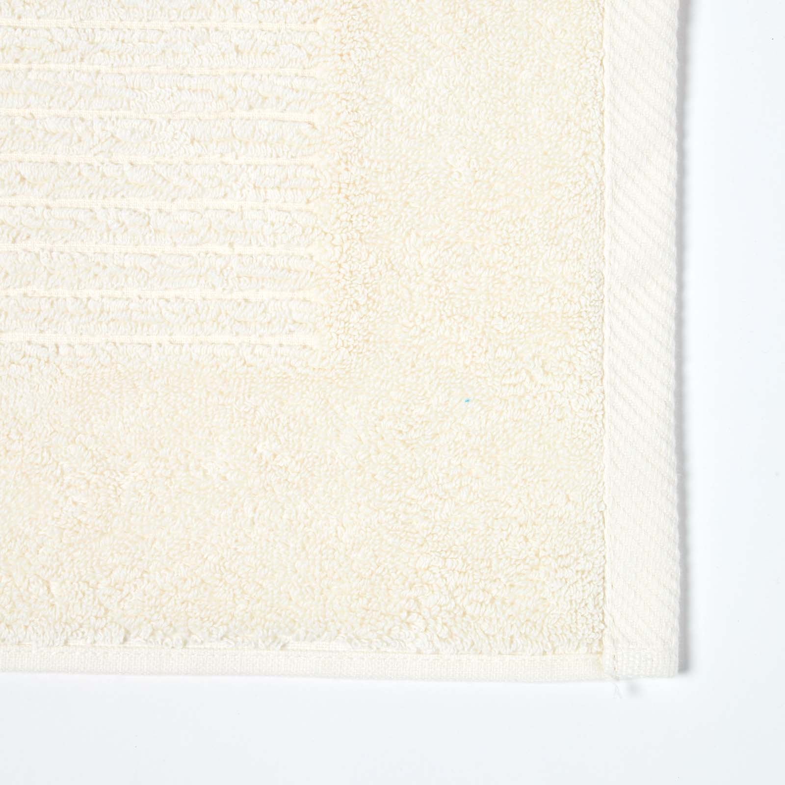 Imperial Plain Turkish Cotton Bath Mat | 50 x 80cm | Cream