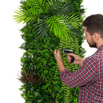 Alina Artificial Wall Tile | 50cm x 150cm | Green