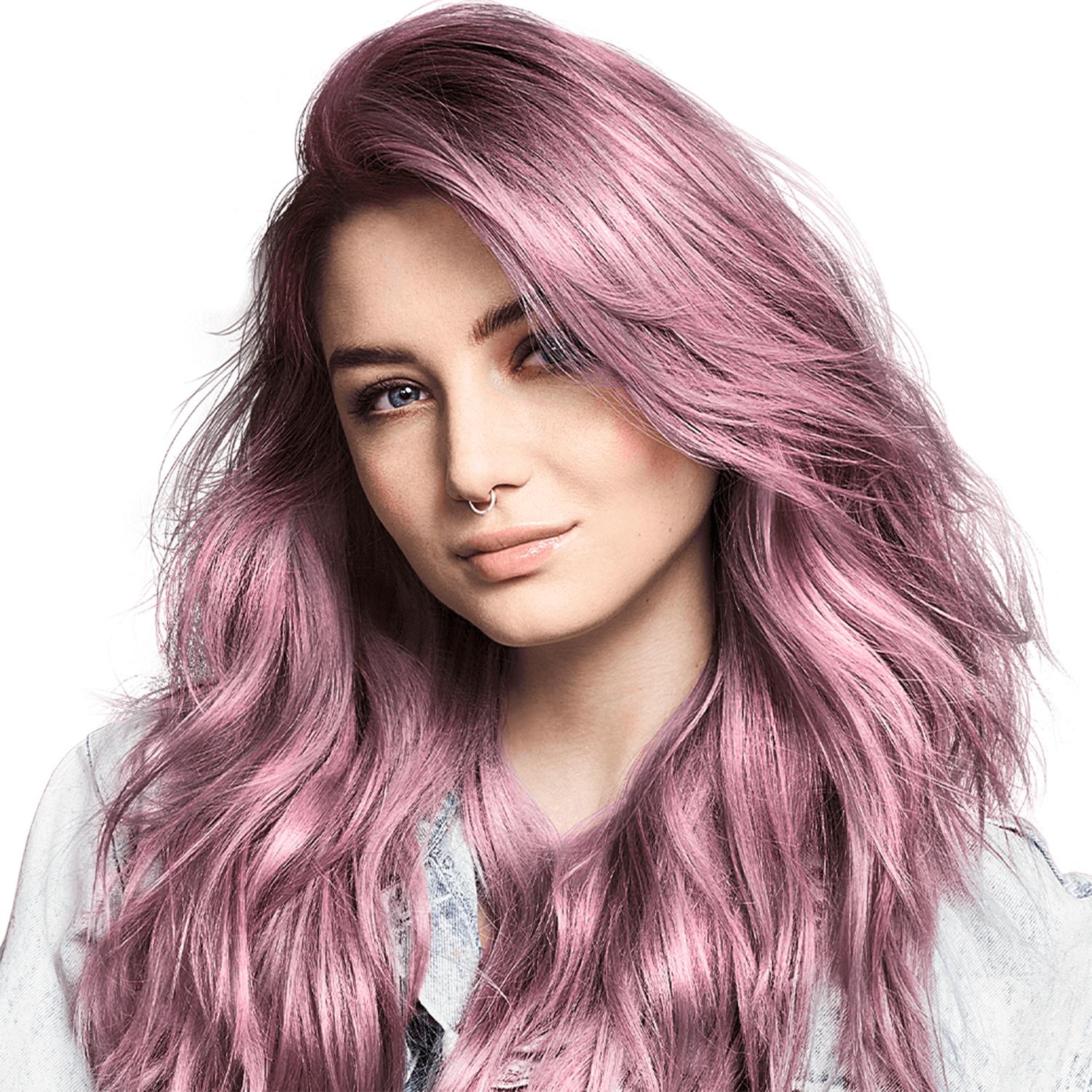 Schwarzkopf Live Mauve Kiss Purple Permanent Hair Dye, Lightener + Twist 105 3x