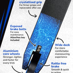 Deluxe Stunt Scooter | Navy Blue