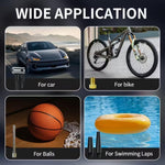 Dyzi 150psi Portable Cordless Tyre Inflator Led Display And Usb Charging