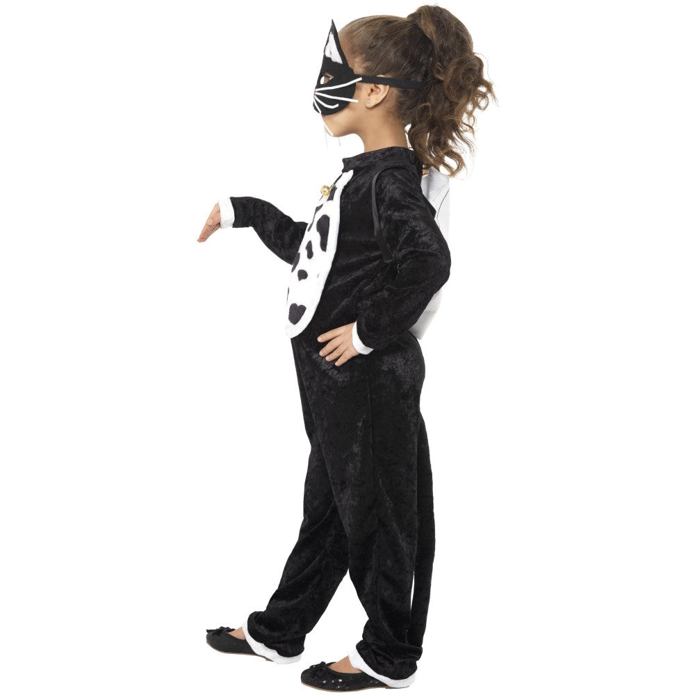 Cat Costume, Black With Bodysuit | Small