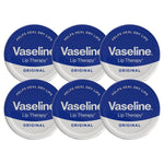 Lip Therapy Petroleum Jelly, Original 20gm Hydrating Lip Balm | Set of 6