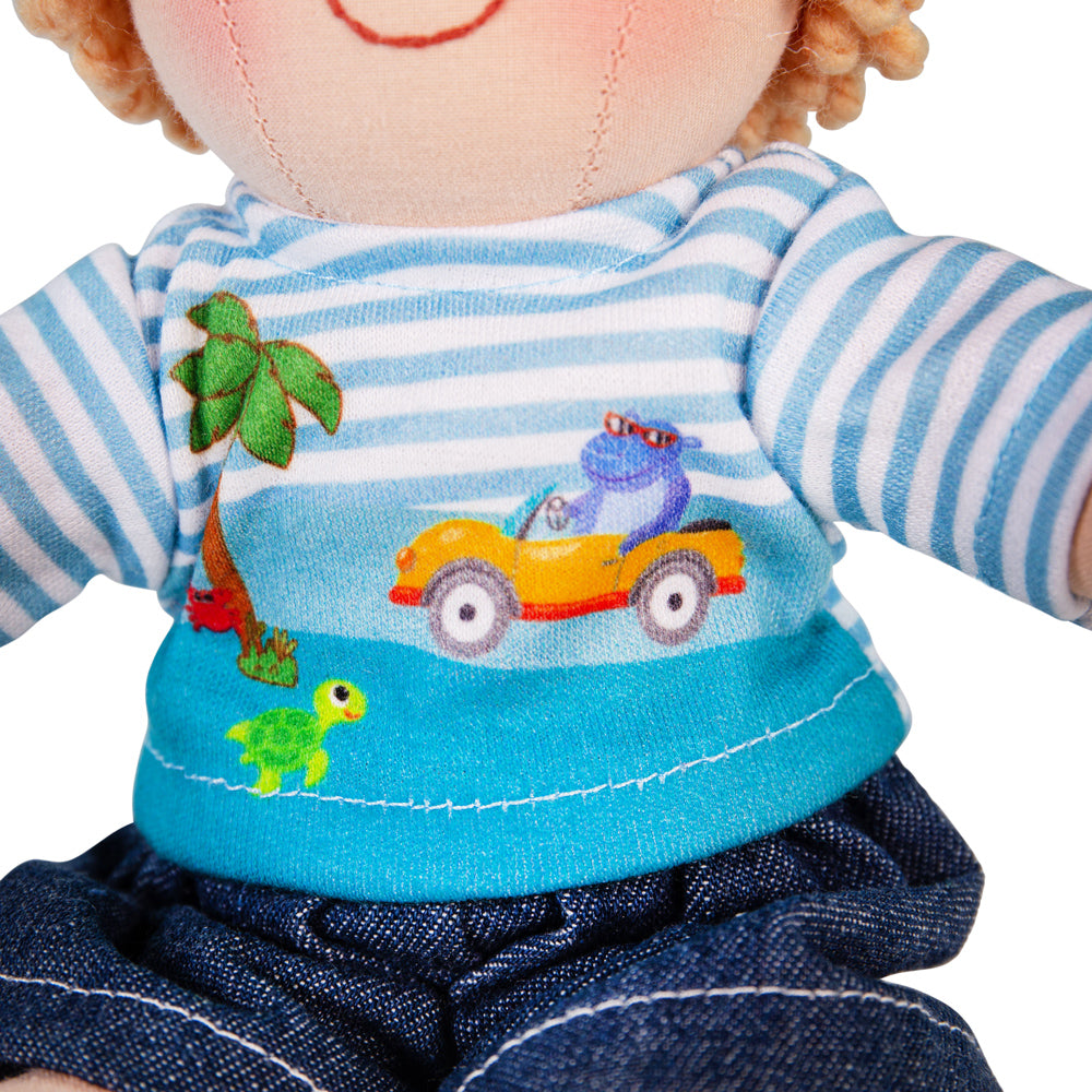 Robin - Medium Soft Plush Ragdoll, 34cm Tall