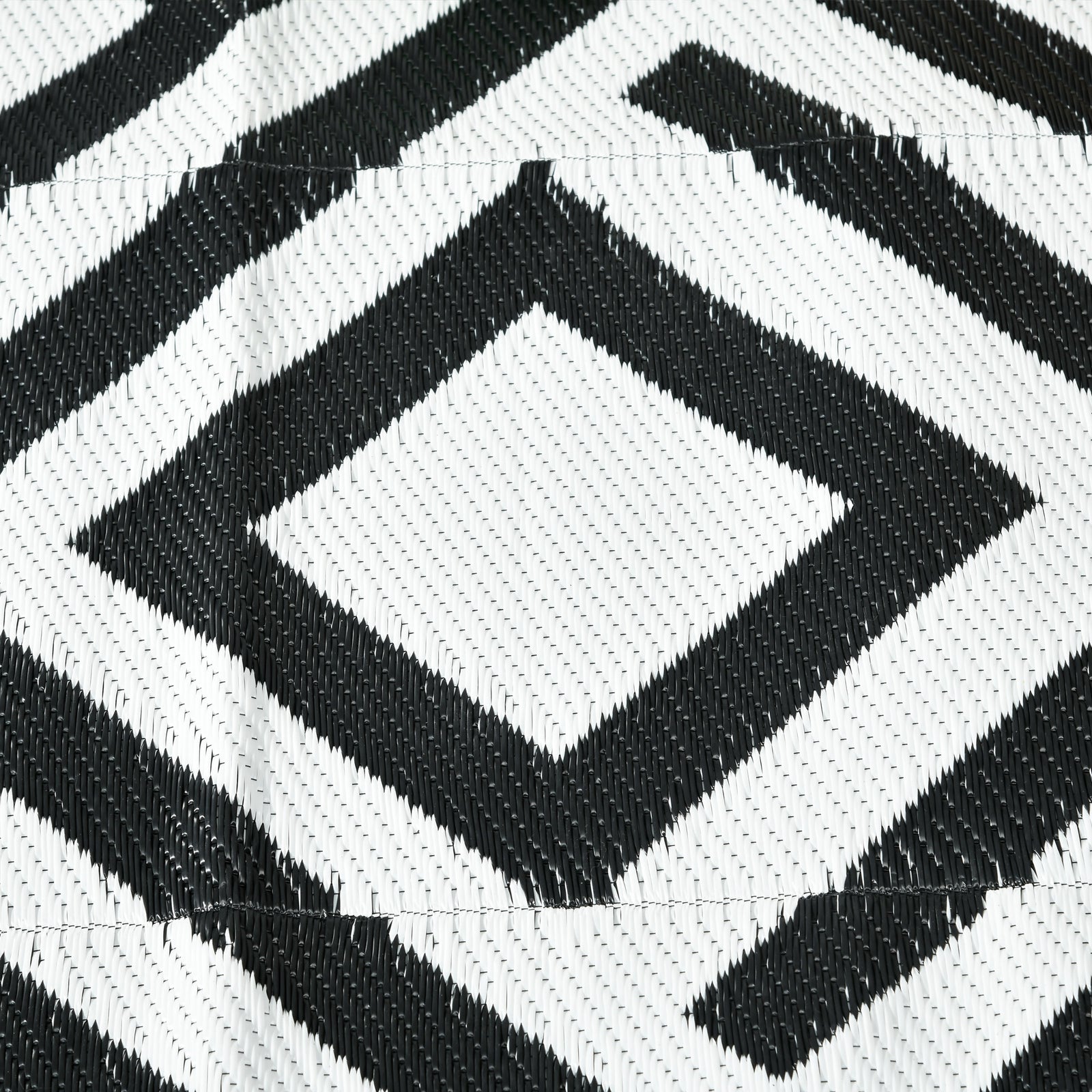 Reversible Rug W/ Carry Bag 182x274cm | White