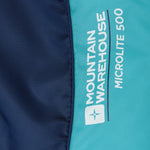 Unisex Adult Right Zip Microlite 500 Midseason Mummy Sleeping Bag | 215cm | Blue