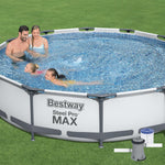 Steel Pro Max 12' X 30"/3.66m X 76cm Swimming Pool Set