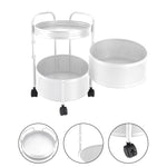 2-tier Kitchen Rotating Storage Rack