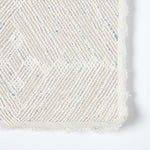 Ikat Pattern Bath Mat | 50 x 80cm | White