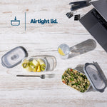 5 Airtight Meal Prep Container Set - Rectangular