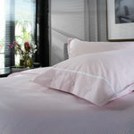 Southport Rose 100% Cotton Cuffed Finish Duvet Cover Set | Super King | Rose