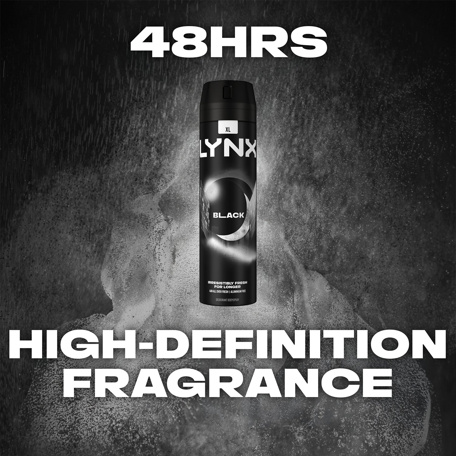 Black 48h Fresh Frozen Pear & Cedarwood Scent Body Spray Deo, 6x 200ml