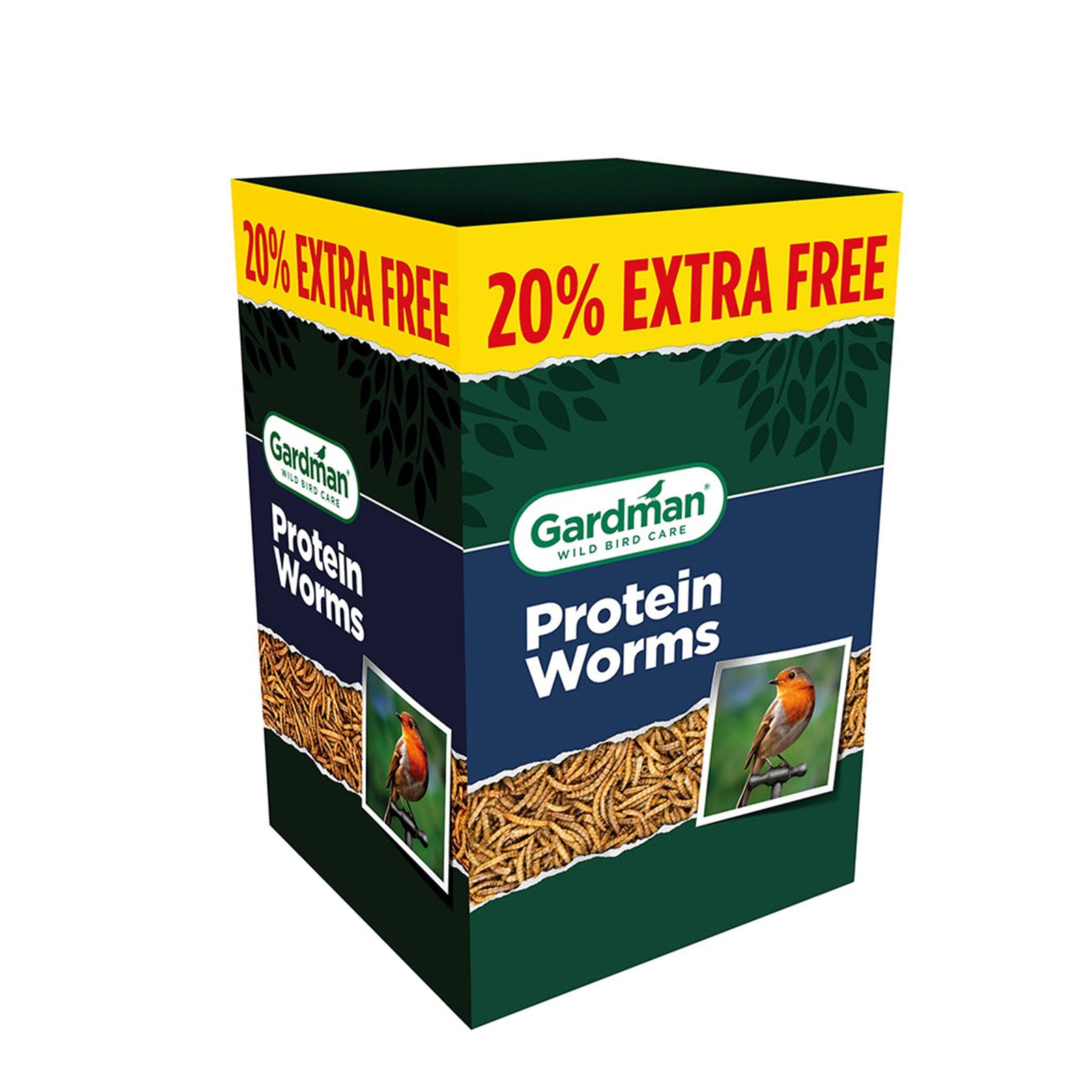 Protein Mealworms, Recyclable Box | 1.2kg