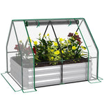 Raised Garden Bed With Greenhouse