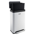 Xl Pedal Recycling Bin 65l | 65L | White