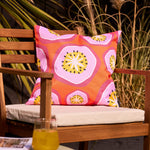 Fruit Print Set Of 4 Outdoor Cushion