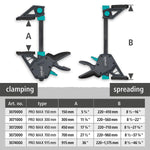 Pro Max One-hand Clamp Heavy Duty Professional Woodworking Grip | 300mm