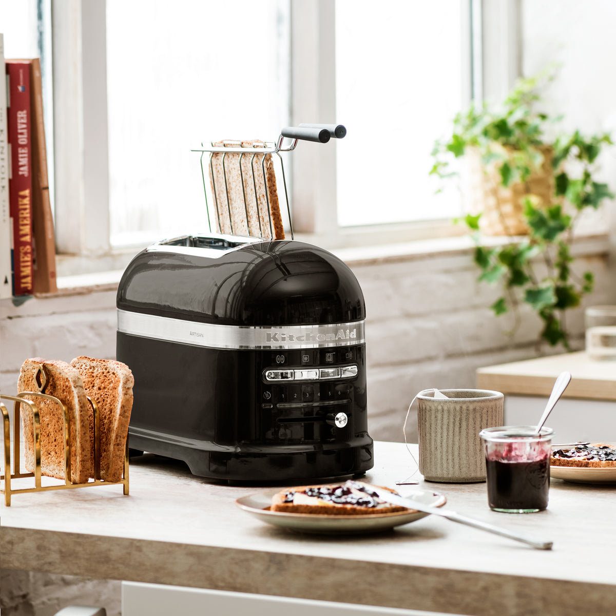 2 Slot Artisan Toaster | Black