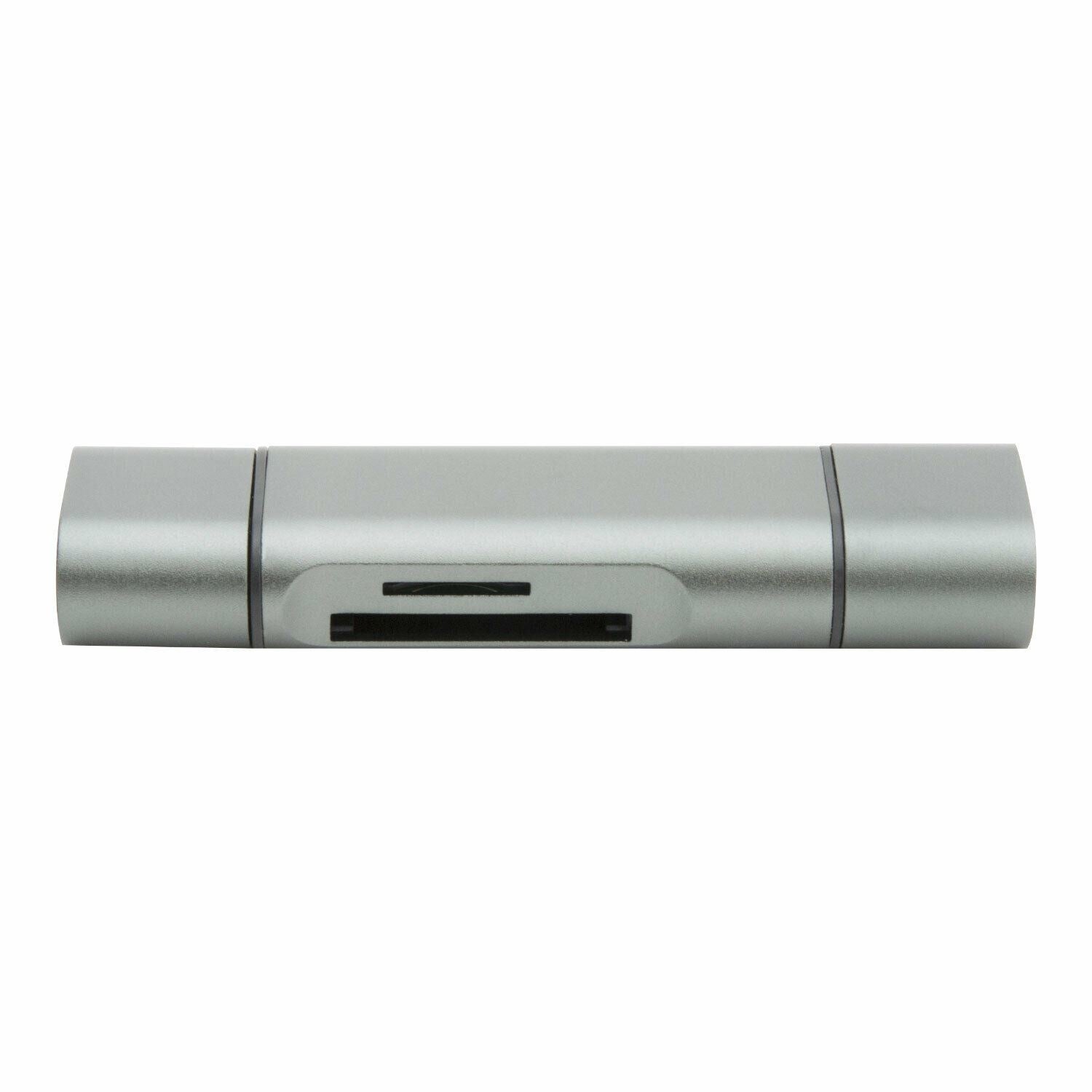 Type C/ Micro Usb Card Reader - Space Grey