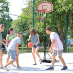 Portable Basketball Stand 175-215cm Hoop Base Net | Black
