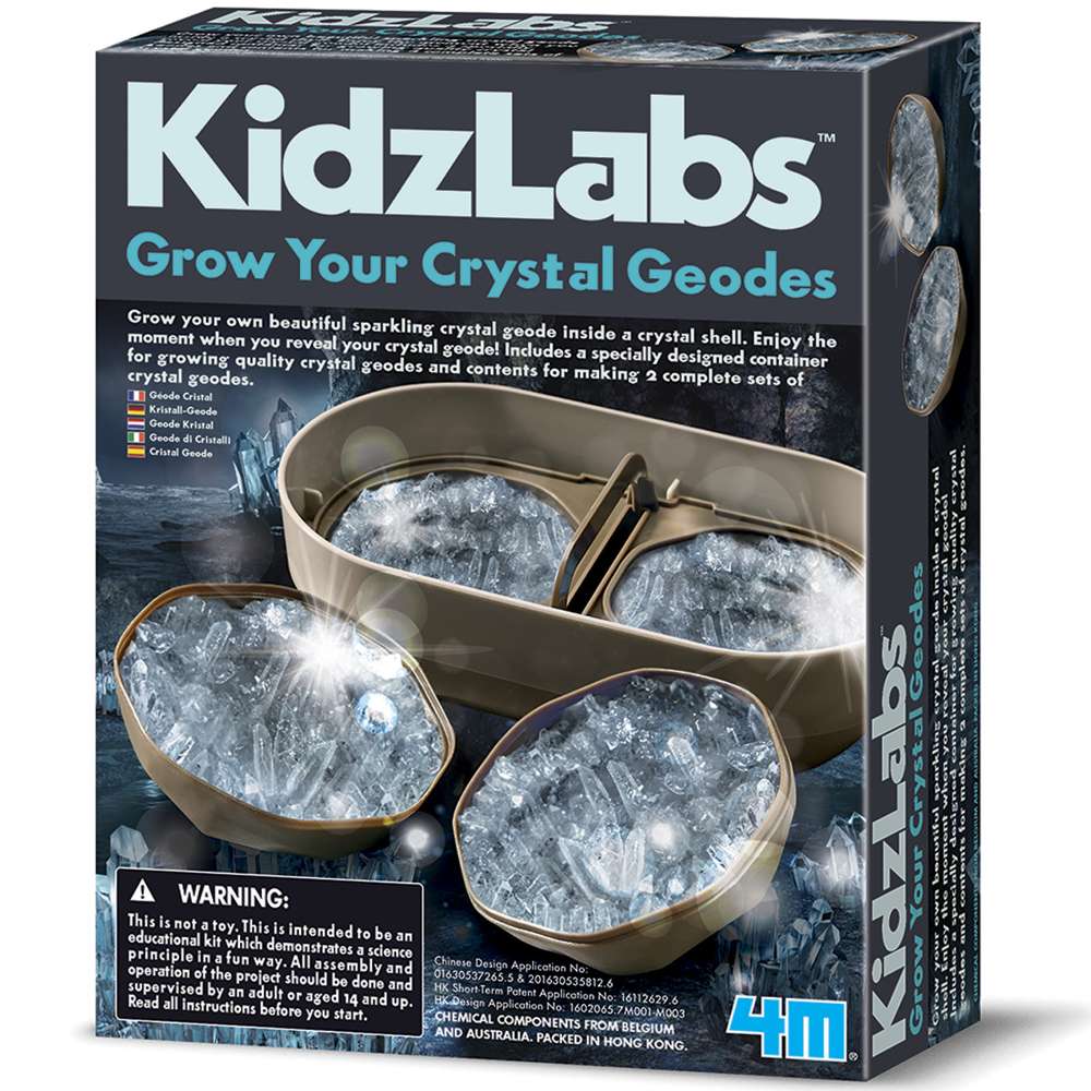 Kidzlabs - Grow Your Crystal Geodes