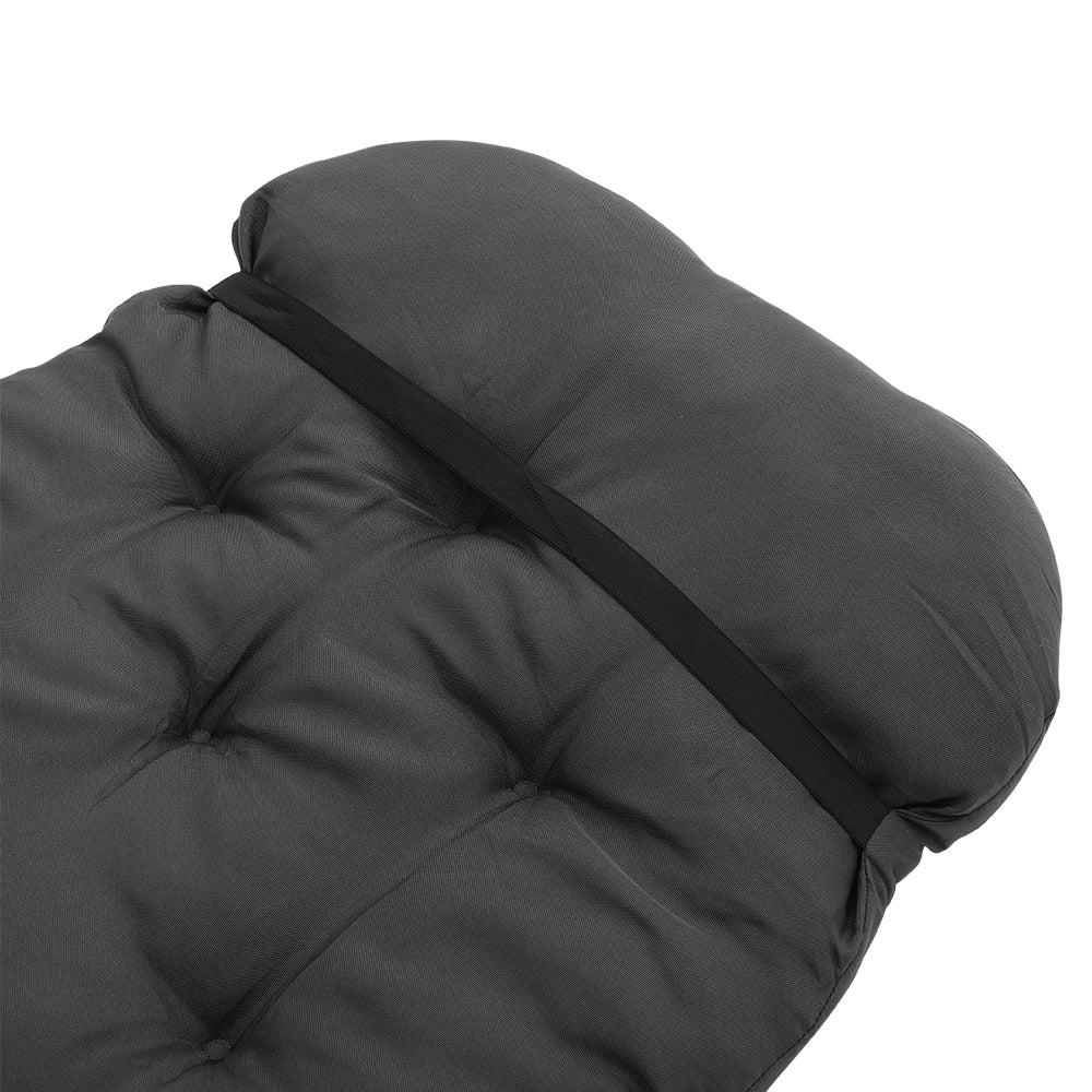 Rocking Chair Tufted Seat Pad Non-slip Seat Cushion | Dark Grey