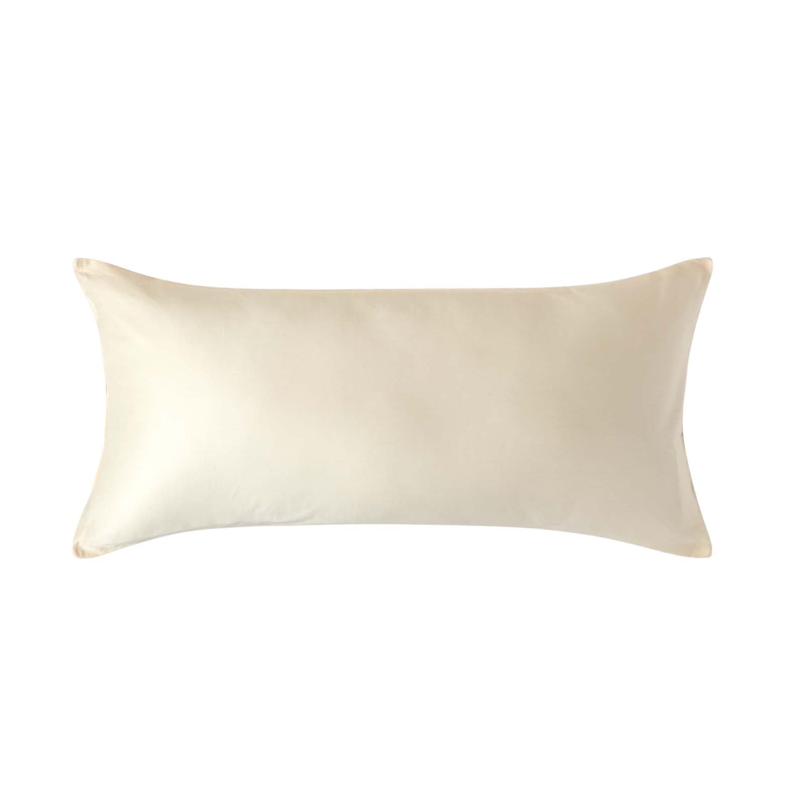 Organic Cotton European Size Pillowcase 400 Tc | 40 x 80cm | Cream