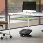 Adjustable Under-desk Footrest Height Angle Tilt Anti-slip, Grey