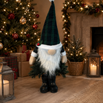 Indoor & Outdoor Living Hamish The Highland Gnome - Light-up Tartan Gnome